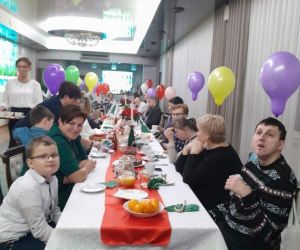 Spotkanie Wigilijne dzieci i młodzieży niepełnosprawnej