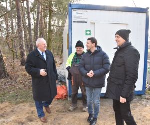 trwa budowa systemu odprowadzającego wody opadowe z terenów przemysłowych