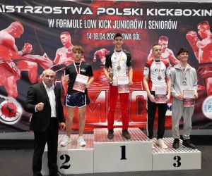 Bartosz Sikora bezkonkurencyjny w kategorii Junior na Mistrzostwach Polski w kickboxingu
