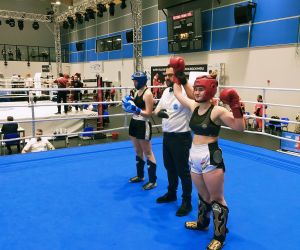 Bartosz Sikora bezkonkurencyjny w kategorii Junior na Mistrzostwach Polski w kickboxingu