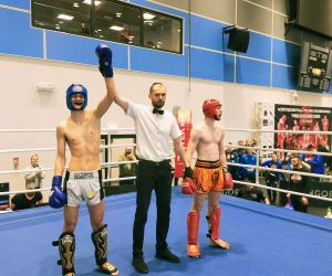 Bartosz Sikora bezkonkurencyjny w kategorii Junior na Mistrzostwach Polski w kickboxingu