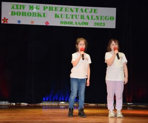 W przeglądzie udział wzięło siedem szkół podstawowych a na scenie zaprezentowało się  70 młodych, utalentowanych artystów
