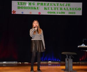 W przeglądzie udział wzięło siedem szkół podstawowych a na scenie zaprezentowało się  70 młodych, utalentowanych artystów