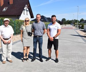 Odbiór techniczny ul. Brzozowej i drogi gminnej w Odolanowie