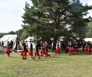 Biwak młodych pasjonatów pożarnictwa odbył się w Hucie