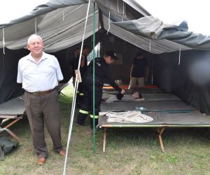 Biwak młodych pasjonatów pożarnictwa odbył się w Hucie