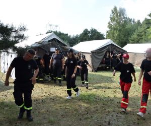 Biwak młodych pasjonatów pożarnictwa odbył się w Hucie