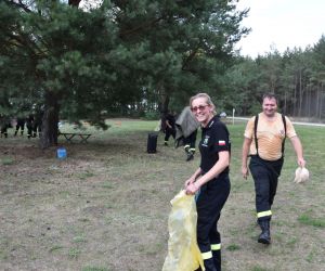 Biwak młodych pasjonatów pożarnictwa odbył się w Hucie