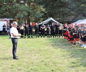 Biwak młodych pasjonatów pożarnictwa odbył się w Hucie