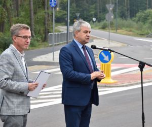 Ogromna inwestycja Powiatu Ostrowskiego czyli zmodernizowana droga na linii Gorzyce Wielkie-Nabyszyce, która powstała przy...