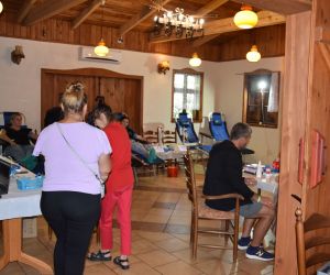 sobotę na terenie Parku Natury w Odolanowie tuż przy zagrodzie odbył się coroczny Dzień Dawcy Szpiku i Honorowego Krwiodawcy