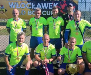 Zawodnicy ekipy Oldboys Catering Stelmax Wierzbno wygrali 5 edycję Turnieju piłkarskiego Włocławek Oldboys Cup