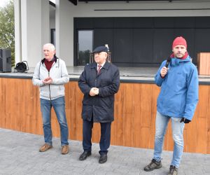 Zawody kolarskie w Parku Natury