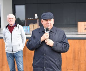 Zawody kolarskie w Parku Natury