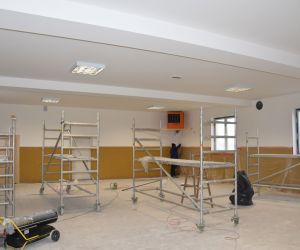 Sala wiejska w Nabyszycach bardzo się zmieniła