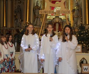 Pasterkowe jasełka w wykonaniu uczniów z Tarchal Wielkich