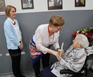102 urodziny Pani Józefy Naumów