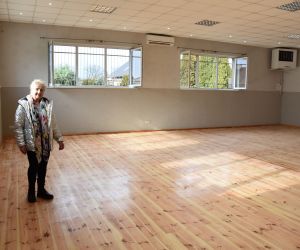 Modernizacja podłogi w sali osiedlowej