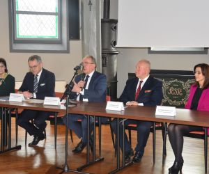 Wizyta Wicemarszałka Wojciecha Jankowiaka w Odolanowie
