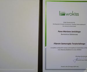 Burmistrz Marian Janicki z prestiżowym wyróżnieniem!