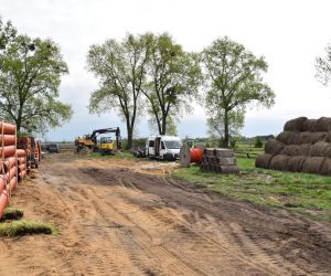 Prace remontowe na ul. Nowej w Odolanowie trwają na pełnych obrotach