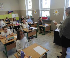 Najlepsy matematycy z klas trzecich zmierzyli się w Gminnym Konkursie Matematycznym