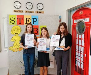 Gminny konkurs językowy Step by Step