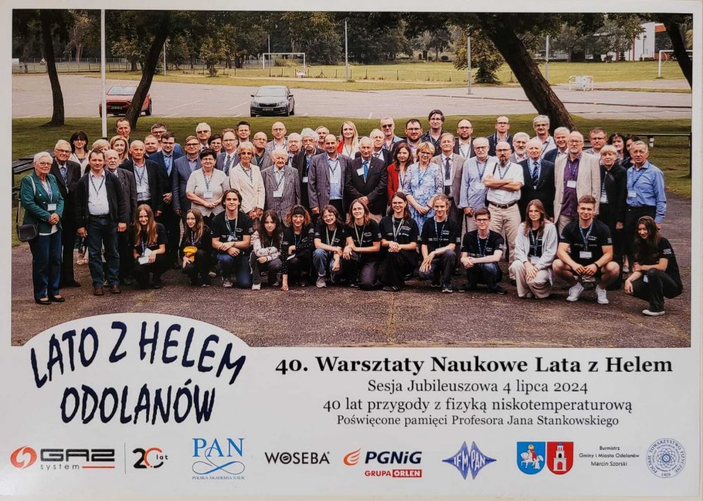 Organizatorzy 40 Warsztatów Naukowych Lato z Helem dziękują za wsparcie
