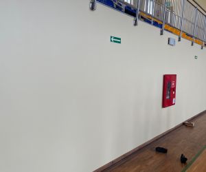 Remont sali gimnastycznej w Wierzbnie