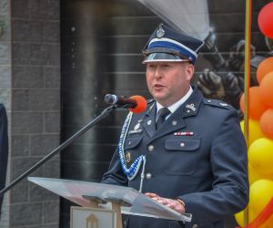 Uroczyste poświęcenie pojazdu pożarniczego oraz przyczepki z pompą wysokiej wydajności