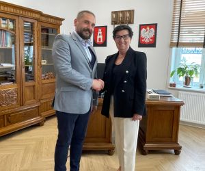 Senator Ewa Matecka z wizytą w Odolanowie