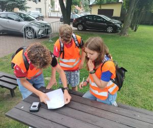 Gra Miejska "Ptakiem, obłokiem, wiatrem, wędrówka w chmurach w poszukiwaniu historii Odolanowa"
