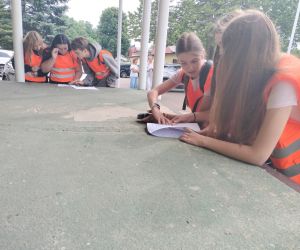 Gra Miejska "Ptakiem, obłokiem, wiatrem, wędrówka w chmurach w poszukiwaniu historii Odolanowa"