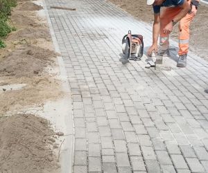 Nowy chodnik na ul. Kaliskiej