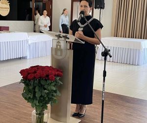 Uroczystość wręczenia medali dla par które w 2024 roku świętowaly 50 i 60 lat w małżeństwie