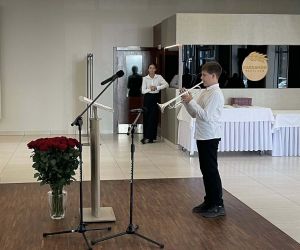 Uroczystość wręczenia medali dla par które w 2024 roku świętowaly 50 i 60 lat w małżeństwie
