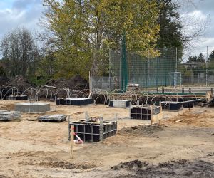 Trwa budowa sali gimnastycznej w Garkach