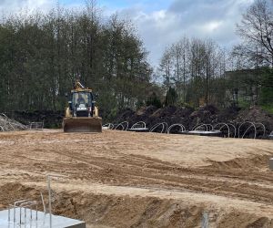 Trwa budowa sali gimnastycznej w Garkach