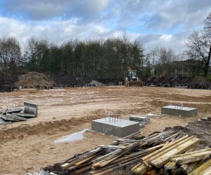 Trwa budowa sali gimnastycznej w Garkach