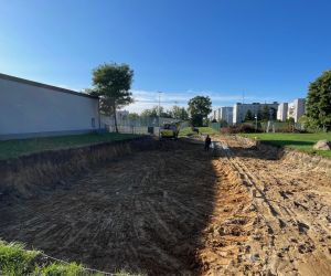 Nowa bieżnia i skocznia w dal już niebawem przy Zespole Szkół Ogólnokształcącyh