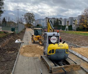 Nowa bieżnia i skocznia w dal już niebawem przy Zespole Szkół Ogólnokształcącyh