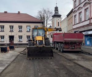 Trwa remont Rynku w Odolanowie