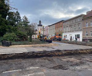 Trwa remont Rynku w Odolanowie