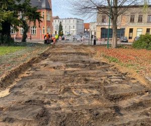 Trwa remont Rynku w Odolanowie