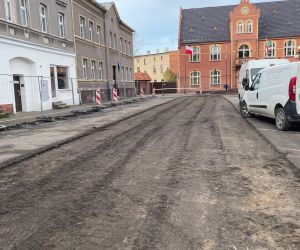 Trwa remont Rynku w Odolanowie