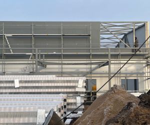 Duże postępy prac przy budowie Sali Gimnastycznej w Garkach