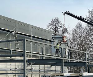 Duże postępy prac przy budowie Sali Gimnastycznej w Garkach