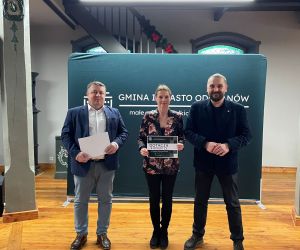 Wręczenie dotacji na rozwój kultury fizycznej w Gminie i Mieście Odolanów