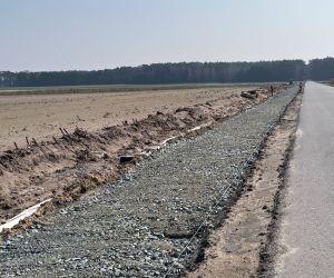 Budowa ścieżki Gliśnica-Nabyszyce