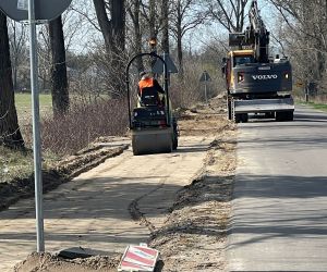 Budowa ścieżki Gliśnica-Nabyszyce
